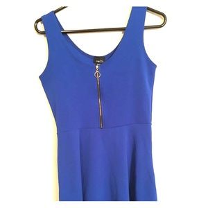 Rue 21 Dark blue zipper dress PINK
